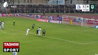 پنالتی برای خیبر/ گل اول خیبر به استقلال را ببینید + ویدیو
