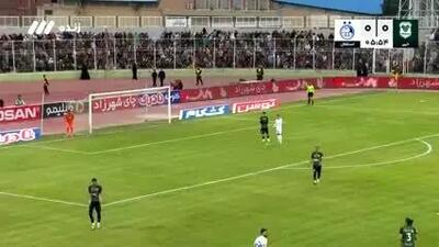 گل اول استقلال به خیبر خرم آباد توسط اسانی + فیلم