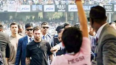 ادامه حواشی حضور مسی در هند/ بازداشت یک مسئول