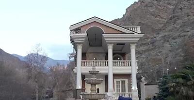 وضعیت ابر ویلای معروف جاده چالوس بعد از اجرای حکم تخریب بخش غیرمجاز
