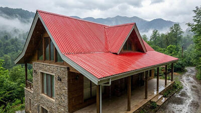 انواع سقف شیبدار و کاربردهای هر کدام