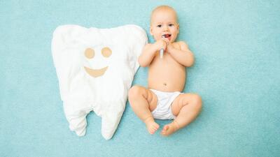  یک اتفاق نادر/ تولد یک نوزاد با دندان در بابل + تصویر