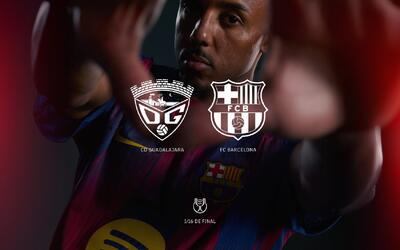 حریف دسته‌سومی بارسلونا: یک درصد شانس داریم، 99 درصد ایمان / عکس