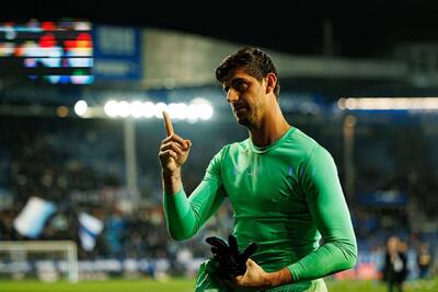 تیبو کورتوا پس از مهار با صورت: باید برای رئال مادرید جان داد