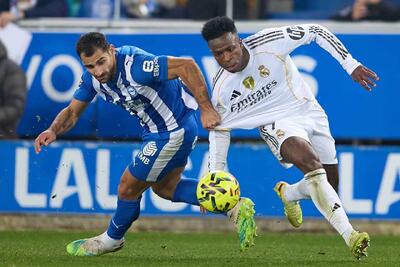 پنالتی رئال مادرید مقابل آلاوس سوخت؟ / عکس