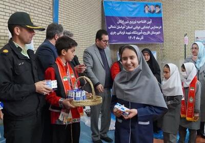 توزیع شیر رایگان در مدارس خراسان شمالی آغاز شد - تسنیم