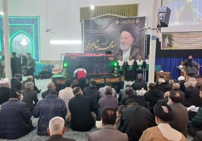  وداع باشکوه مردم دامغان با پیکر آیت‌الله شاهچراغی - تسنیم