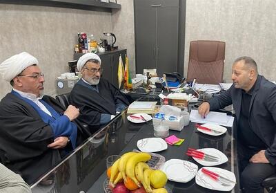 حضور دبیر شورای عالی انقلاب فرهنگی و معاون وزارت ورزش در فدراسیون هاکی - تسنیم