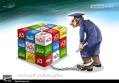 نصف بیکاران کشور تحصیل‌کرده‌اند؛ هشدار درباره رشد بیکاری در میان زنان فارغ‌التحصیل - تسنیم