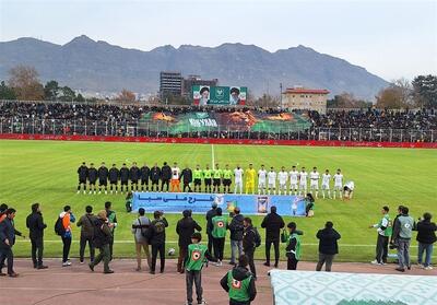 تصاویر یک نیمه‌ای خیبر و استقلال تهران در یک بازی مهیج - تسنیم