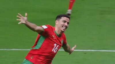 گل دوم مراکش به امارات (اشرف ال مهدیویی)