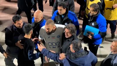 اعتراض ساپینتو به داور مسابقه با خیبر خرم آباد