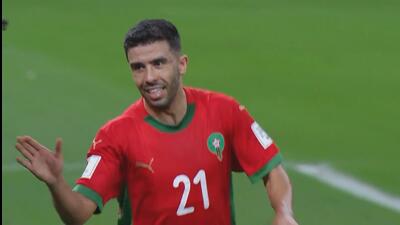 گل اول مراکش به امارات (برکاوی)