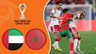  خلاصه بازی مراکش 3 - امارات 0