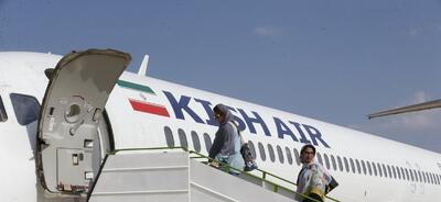 بازگشت پرواز تهران - کیش به مهرآباد به دلیل بدی هوای مقصد