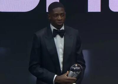 عثمان دمبله دبل کرد؛ بازیکن سال 2025 فیفا