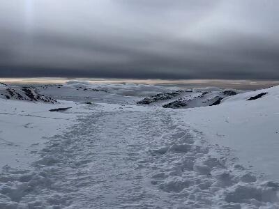 صبحی زمستانی بر فراز پایتخت