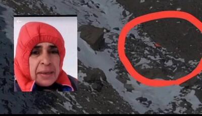 کشف پیکر بی‌جان بانوی کوهنورد در دماوند