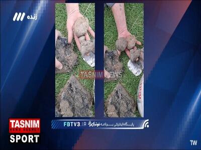 تصاویری عجیب و غریب از ورزشگاه شهدای شهر قدس