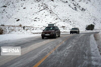  بارش باران و برف در کرمان؛ تمامی راه‌های استان باز است