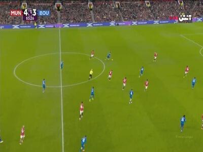 عجب بازی؛ گل چهارم بورنموث توسط الی جونیور کروپی در دقیقه 84