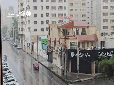  بارش شدید باران در بندرعباس