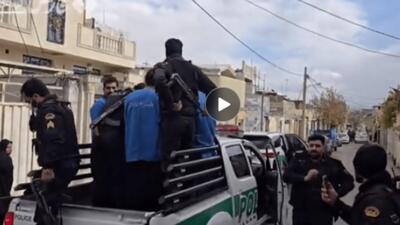  بازسازی صحنه سرقت طلای پیرزن بروجردی
