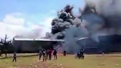  سقوط هواپیمای کوچک در مکزیک