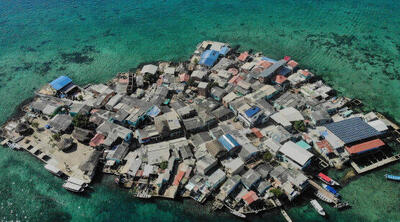 سانتا کروز دل‌ایسلوت فشرده‌ترین سکونتگاه جهان است / جزیره ۰/۰۱۲ کیلومترمربعی کلمبیا با ۱۲۰۰ ساکن