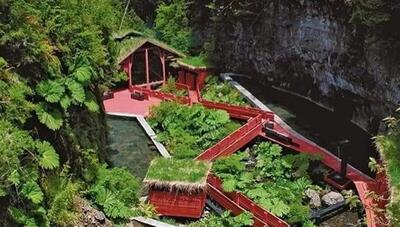 ترماس ژئومتریکاس ؛ از حمام تا زیبایی معماری در طبیعت (+عکس)