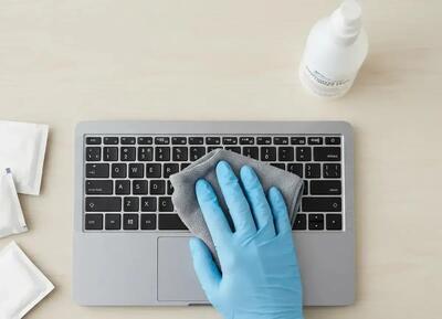  چطور کیبورد را ضدعفونی کنیم؟