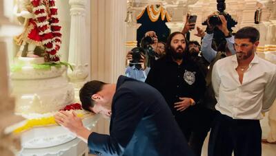 تصاویر وایرال شده از مسی در معبد هندو