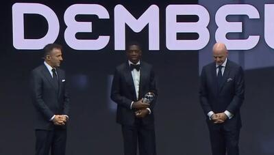 عثمان دمبله، بهترین بازیکن سال فوتبال جهان در مراسم The Best 2025؛ پاری‌سن‌ژرمن حاکم جوایز فیفا