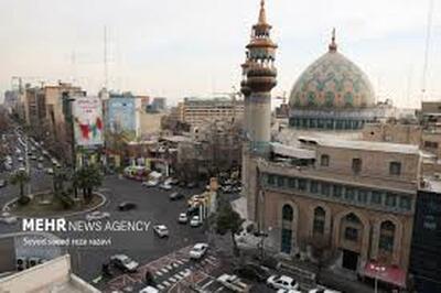 طرح جدید و معنادار دیوارنگاره میدان فلسطین تهران