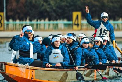 صدرنشینی بانوان قایقران آوش خلیج‌فارس با حمایت آلومینیوم المهدی در لیگ دراگون‌بوت