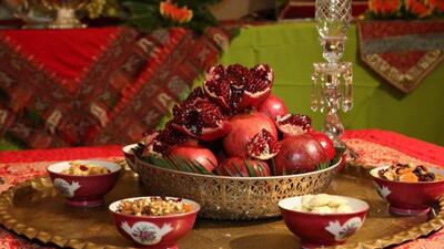  اگر چنین چیدمانی را در منزل دارید، یلدای شما مبارک‌تر است - چیدانه