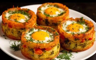  طرز تهیه صبحانه ۵ دقیقه ای رستورانی با تخم مرغ
