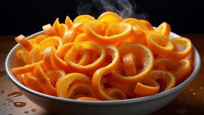  دیگه هیچوقت پوست پرتقال رو دور نندازید | طرز تهیه دسر ساده پرتقالی !