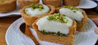  طرز تهیه دسر شعریه بدون فر و همزن دسر ترکی آسان در ۱۵ دقیقه