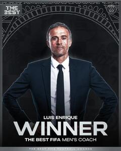 لوییز انریکه بهترین سرمربی مردان جهان در سال ۲۰۲۵ شد