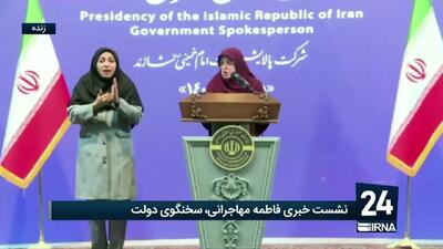 عذرخواهی سخنگوی دولت از مردم/برای کنترل گرانی برنامه داریم+ فیلم