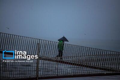  تصاویری از وضعیت شهر بندرعباس بر اثر بارش‌های شدید امروز + فیلم