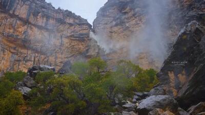 آبشار فصلی پل زال؛ آرامش بین دو طوفان