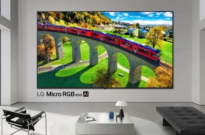 ال‌جی اولین تلویزیون Micro RGB خود را معرفی کرد