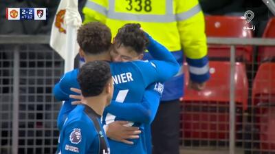 گل دوم بورنموث به منچستریونایتد (اوانیلسون)