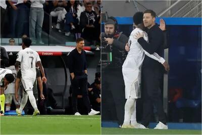 دو قاب متفاوت از وینیسیوس و ژابی آلونسو؛ اختلاف‌ها تمام شد؟