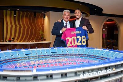 هدف بزرگی که رافینیا در بارسلونا دارد