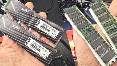کلاهبرداری جدید؛ فروش کیت DDR5 که درون آن ماژول‌های DDR2 قرار داشت