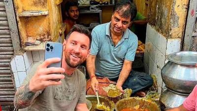 مسی دستمزد سه ماهش را سه روزه در هند درآورد