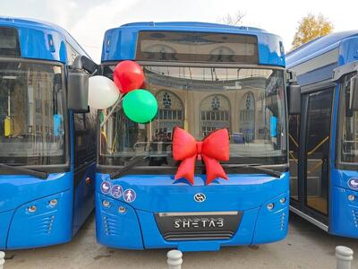  بیش از ۱۰۰۰دستگاه اتوبوس جدید وارد ناوگان پایتخت می شود
